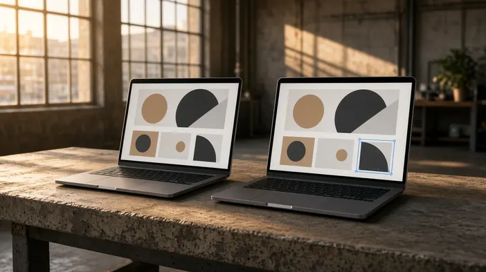 A staging copy: why not to edit the live site